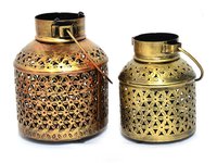 Home Decor Indian Handmade Tea Light Pot Set