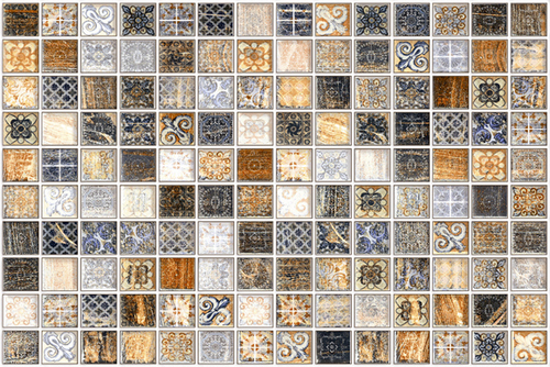 Mosaic Highlighter Tiles
