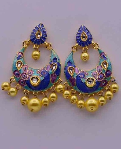 Meena kundan earring
