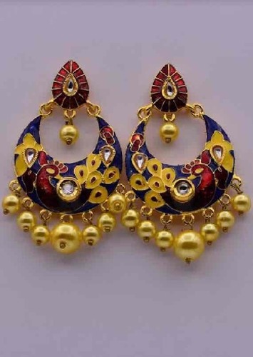 Meena kundan earring