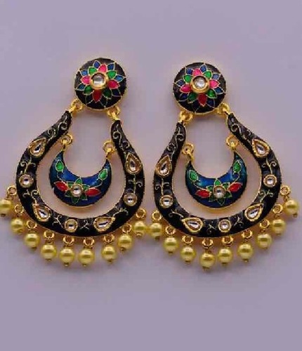 Meena kundan earring