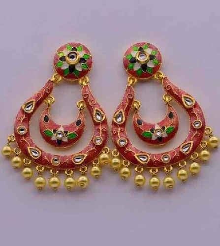 Meena kundan earring