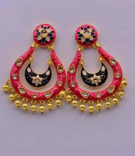 Meena kundan earring