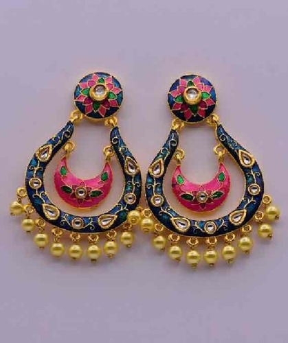 Meena kundan earring