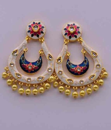 Meena kundan earring