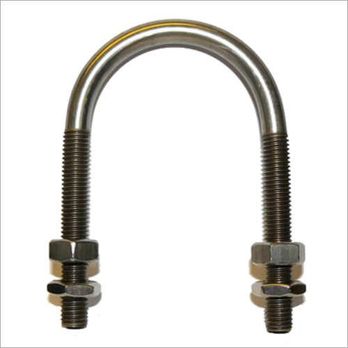 SS U Bolt - Stainless Steel, Various Sizes & Finishing Options | High Pressure Resistance, Vibration Absorption, Polished Surface