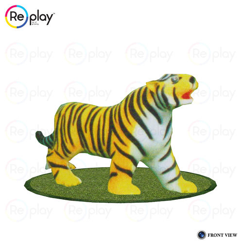 Steel And Rope Garden Animal Tiger