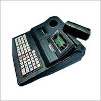 Electronic Cash Register Machine - Thermal Printing, Compact Design, Black Color | Compatible With Card Reader, External Printer, Bar Code Scanner, Ideal For Retail And Hospitality