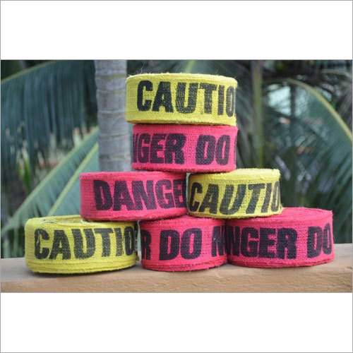Jute Barricade Tape Roll