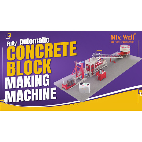 Concrete Block Making Machine