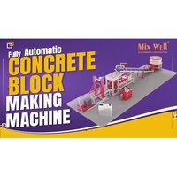 CONCRETE BLOCK MAKING MACHINE