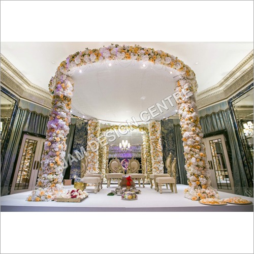 Wedding Decoration Flower Mandap Service