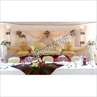 Golden Wedding Sofa Set