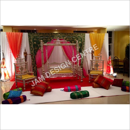 Silver Reception Swing Stage