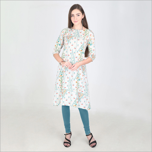 Available In Multicolored Ladies Casual Kurti