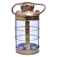 Home Decor Iron Painted Export Glass Lantern Tea Light