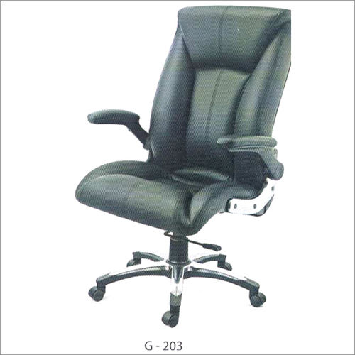 Machine Made G 203 Plain Leather Chair