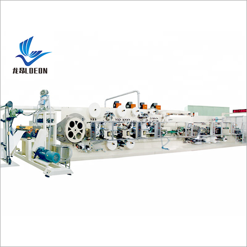 Semi Servo Automatic Woman Sanitary Napkin Machine