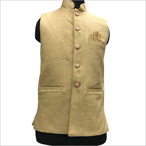 Washable Stylish Plain Nehru Jacket