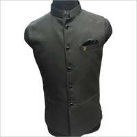 Designer Plain Green Nehru Jacket