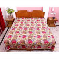 Indian Handmade Kantha Bedsheet