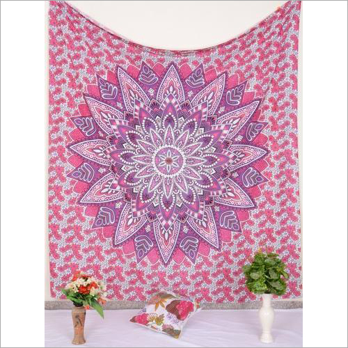 Mandala Print Wall Tapestry