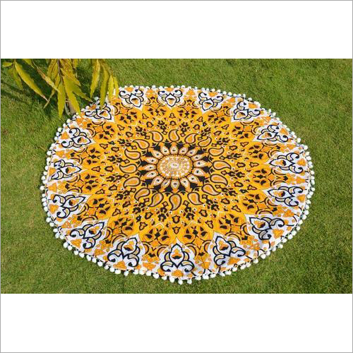 Printed Beach Throw