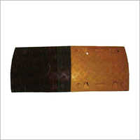 Rubber Speed Bump - Color: Yellow Black