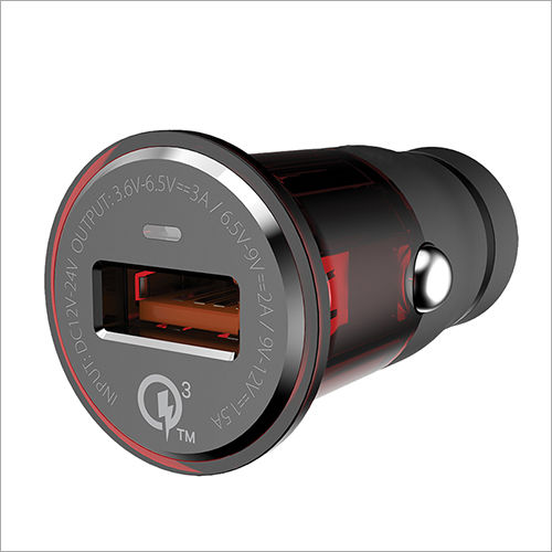 C-95 - 9v 2a Single Usb Car Charger Body Material: Plastic & Metal
