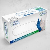 Medical Examination Gloves - Latex Rubber, Available Sizes: Xtra Small, Small, Medium, Large, Color: Pale Yellow White | Disposable, Single Use, Waterproof, Plain Pattern, Full Finger