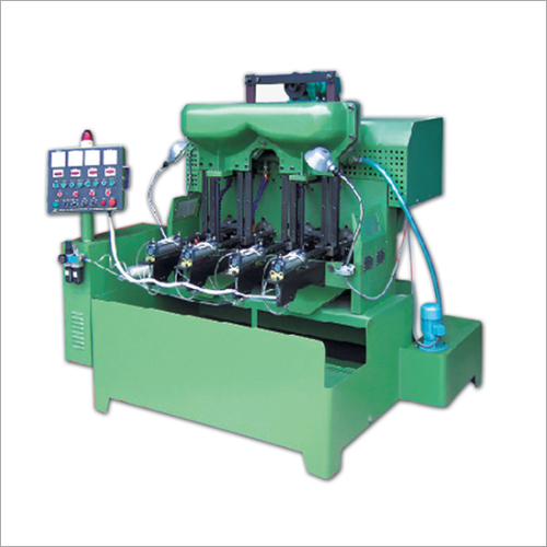 4 Spindle Flange And Hex Nut Tapping Machine