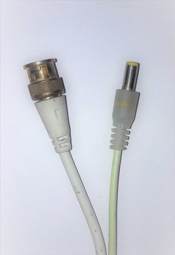 BNC + DC connector cable pair BNC + DC connector cable pair