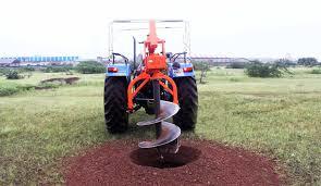 Hydraulic Post Hole Digger Machine