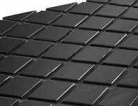 Diamond Groove Rubber Sheet - 8mm, 10mm, 12mm, 15mm | Black, Wear-resistant, Impact-resistant, Heat-resistant, High Ozone Resistance