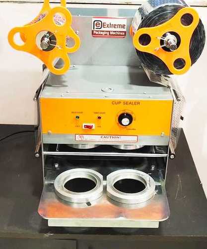 Cup Sealing Machine ( Double Head Automatic )