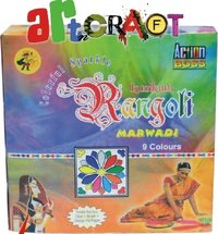 Kumkum Rangoli Marwadi(9 Colours Pack)