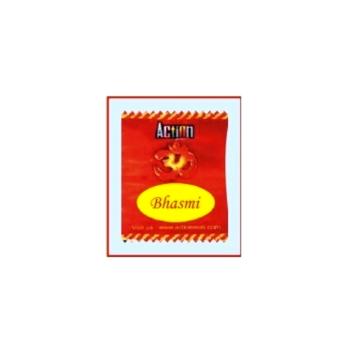 Action Bhasmi Pouch - 10gms | Lightweight Indian Religious Style, Theme: Hinduism