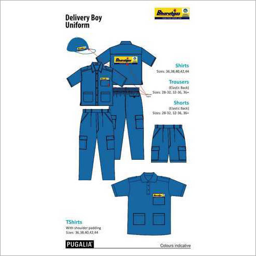 Bharat Gas Delivery Boy Uniform