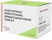 ACECLOFENAC PARACETAMOL SERRATIOPEPTIDASE TABLET