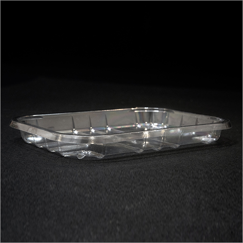 Plastic Transparent Tray - Premium Plastic, Customizable Sizes, Clear Finish, 0-5kg Capacity | Quality Assured Bakery Solution