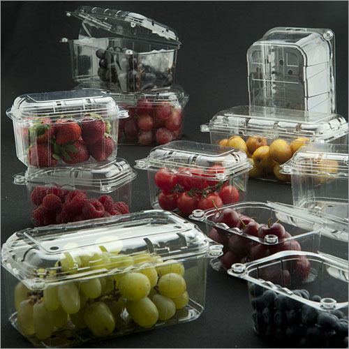 Transparent Plastic Packaging Punnets
