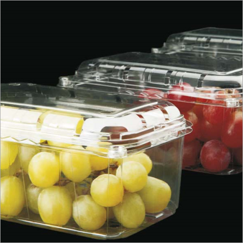 Transparent Grapes Punnet Box