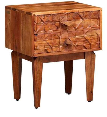Machine Made Designer Antique Side Table