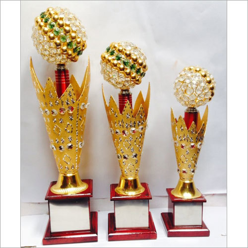 Various Colors Badminton Trophy