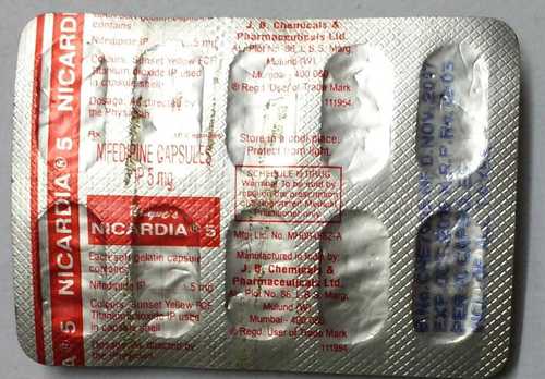 Nifedipine Capsules Specific Drug