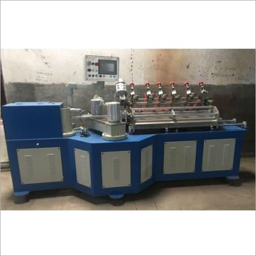 Blue Fully Automatic Paper Straw Making Machine