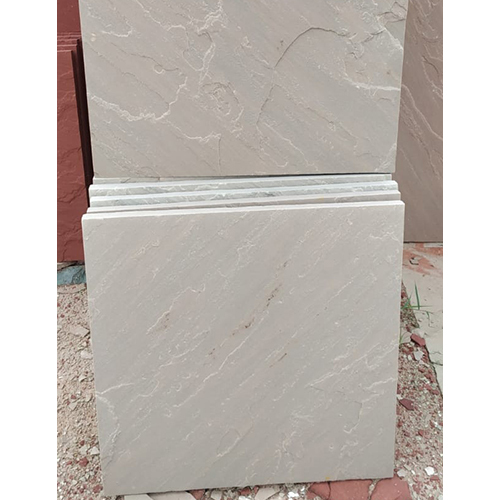 Dholpur White Beige Natural SandStone By BARPHANI STONE INDUSTRIES