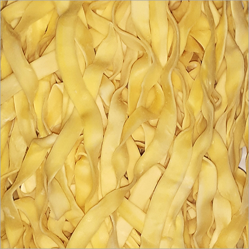 Raw Flat Yellow Noodles