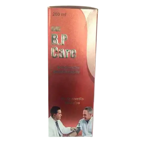 Blood Pressure Care Syrup Age Group: For Adults