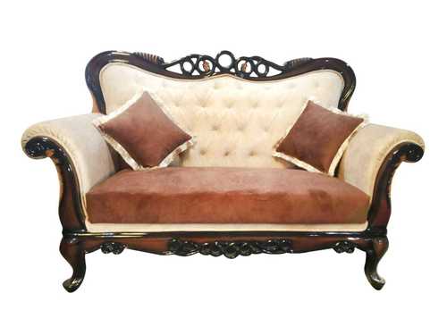 Handmade Small Living Room Two Seater Sofa